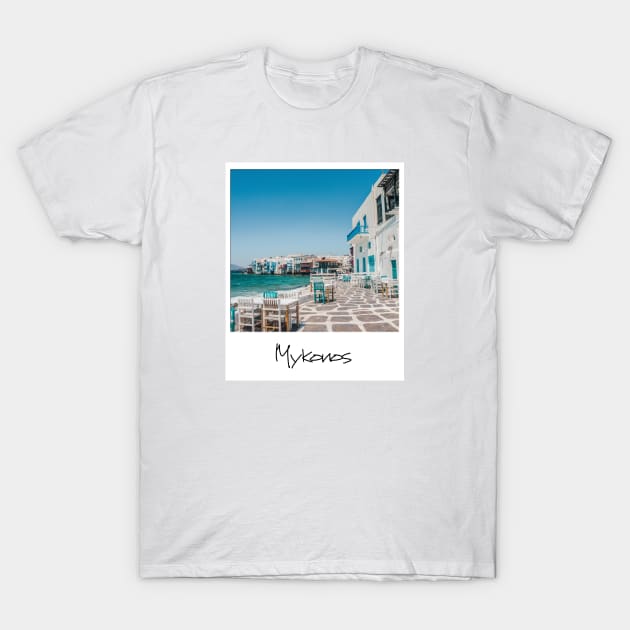 Mykonos T-Shirt by greekcorner